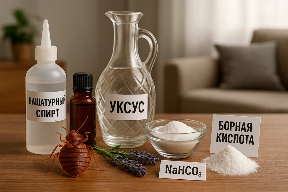 Народные средства от клопов